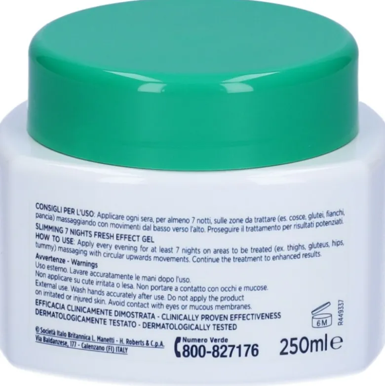 Somatoline Snellente 7 Notti Fresh Gel Anticellulite 250ml