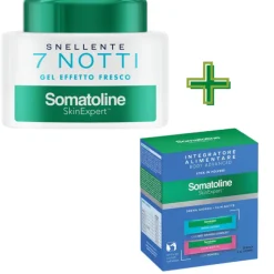 Somatoline Snellente 7 Notti 400ml + Integratore Drena & Slim 28 Stick - Bundle