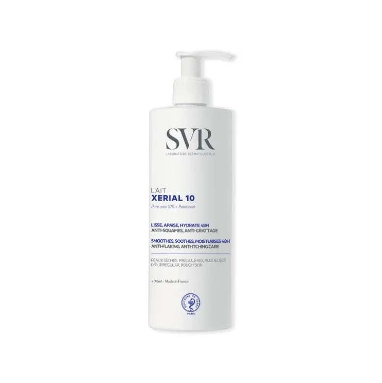 SVR Xerial 10 Latte Idratante per Pelle Sensibile Secca e Ruvida 400ml