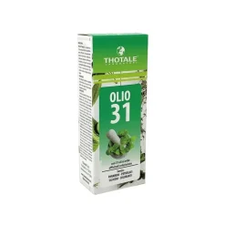 Thotale Olio 31 Tonificante e Balsamico per Massaggi 100 ml