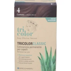 Tricolor Classic 4 Castano Tinta per Capelli 1 Pezzo