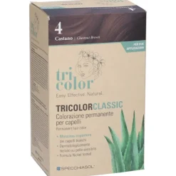 Tricolor Classic 4 Castano Tinta per Capelli 1 Pezzo