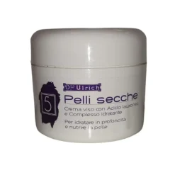 Ulrich Crema Viso Pelli Secche Idratante Nutriente con Acido Ialuronico 50ml