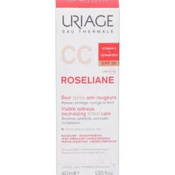 Uriage Roseliane Cc Cream Spf 30 per Protezione Solare, Idratazione e Uniformità 40ml