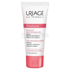 Uriage Roseliane Maschera Antiarrossamento per Pelle Sensibile 40ml – Lenitiva e Idratante