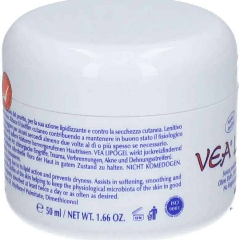 Vea Lipogel Idratante Protettivo per Pelle Secca e Arrossata 50ml