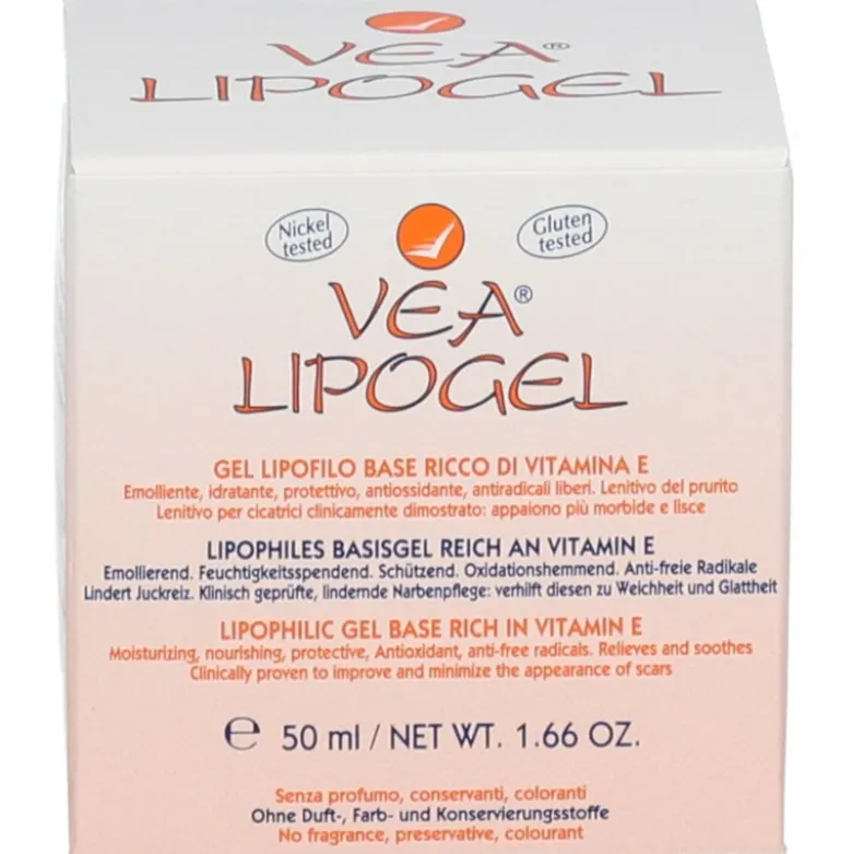 Vea Lipogel Idratante Protettivo per Pelle Secca e Arrossata 50ml