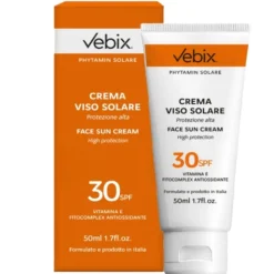 Vebix Phytamin Crema Solare Viso SPF30 Pelle Sensibile 50ml
