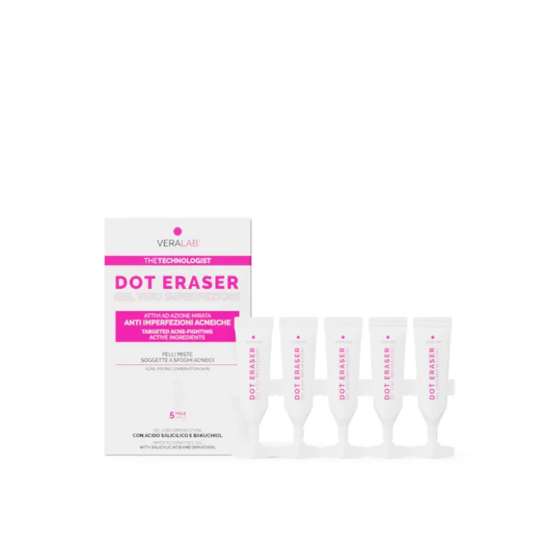 Veralab Dot Eraser Gel Viso Imperfezioni e Acne 5 Fiale 2ml
