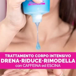 Veralab Hot&Cryo Trattamento Corpo Drenante e Rimodellante Effetto Caldo Freddo 200ml