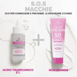 Veralab Kit S.O.S Macchie Acido Tranexamico 2% 30 ml + Crema Viso Niacinamide 50 ml