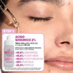 Veralab Kit S.O.S Pelle Impura Detergente More Pure 50 ml + Siero Acido Shikimico 30 ml