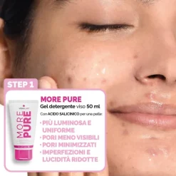 Veralab Kit S.O.S Pelle Impura Detergente More Pure 50 ml + Siero Acido Shikimico 30 ml