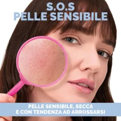 Veralab Kit S.O.S Pelle Sensibile Detergente More Soft 50 ml + Crema Viso Sensiblue Face Cream 50 ml