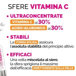 Veralab Kit Wonder Shot Siero Viso Acido Ialuronico 15ml+ 7 Sfere Vitamina C