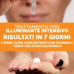 Veralab Kit Wonder Shot Siero Viso Acido Ialuronico 15ml+ 7 Sfere Vitamina C