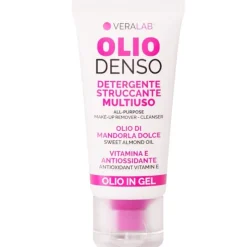 Veralab Olio Denso Detergente Struccante Multiuso Olio di Mandorla Dolce 30ml