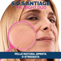 Veralab S.O.S Antiage The Night Duo Siero Viso Ultra Retinol 30 ml + Siero Viso Recovery Glow 30 ml