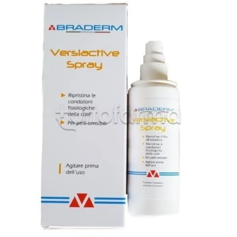 Versiactive Spray Braderm per Seborrea e Prurito 100ml