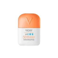 Vichy Capital Soleil Uv Aqua con SPF50 Fluido Solare Viso Invisibile 24h 50ml