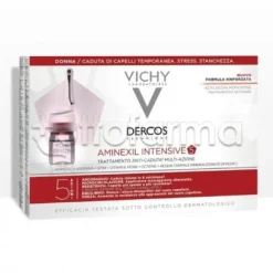 Vichy Dercos Aminexil Intensive 5 Trattamento Capelli per Donna 42 Fiale