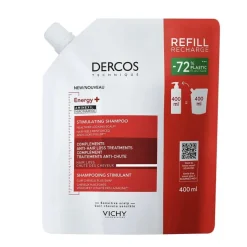 Vichy Dercos Energy Plus Shampoo Energizzante Eco Ricarica 400 Ml