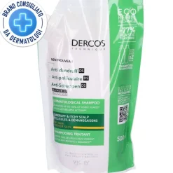 Vichy Dercos Sensisol Shampoo Anti Forfora per Capelli Secchi Ricarica 500 ml