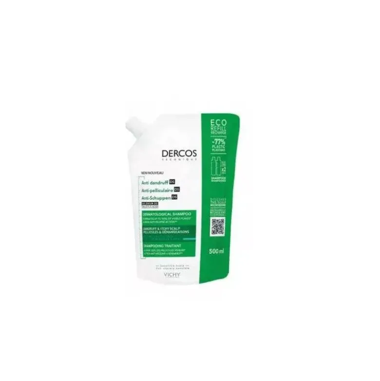 Vichy Dercos Shampoo Antiforfora Eco Ricarica 500ml