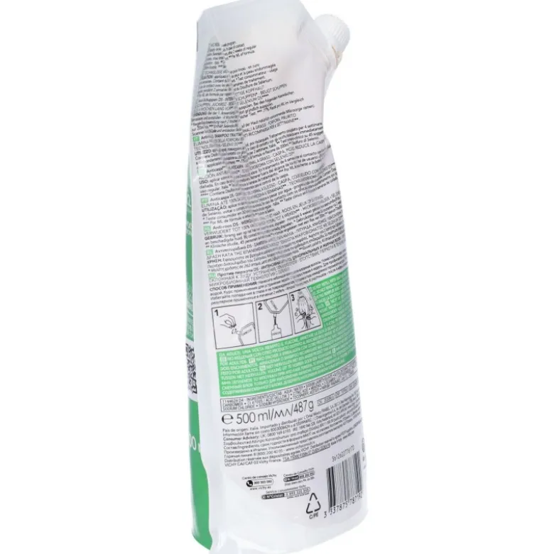 Vichy Dercos Shampoo Antiforfora Eco Ricarica 500ml