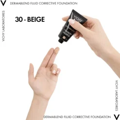 Vichy Dermablend Fondotinta Fluido N.30 Beige 30ml