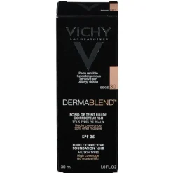 Vichy Dermablend Fondotinta Fluido N.30 Beige 30ml
