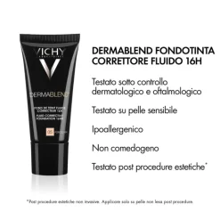 Vichy Dermablend Fondotinta Fluido N.30 Beige 30ml