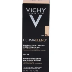 Vichy Dermablend Fondotinta Fluido 15 Opal 30ml