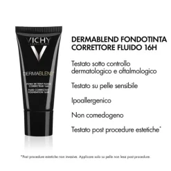 Vichy Dermablend Fondotinta Fluido 15 Opal 30ml