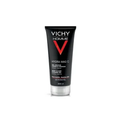 Vichy Homme Cofanetto Natale Doccia e Barba Hydra Mag e Sensi Shave 2 Pezzi + Pochette Omaggio