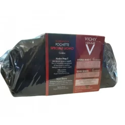 Vichy Homme Cofanetto Natale Doccia e Barba Hydra Mag e Sensi Shave 2 Pezzi + Pochette Omaggio