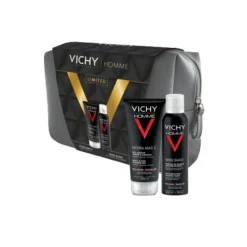 Vichy Homme Pochette Natale Gel Doccia 200ml + Schiuma da Barba 200ml
