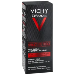 Vichy Homme Structure Force Trattamento Uomo Antietà Viso e Occhi 50ml
