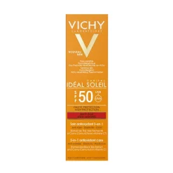 Vichy Ideal Soleil Crema Viso Antietà Protezione SPF50 50ml