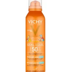 Vichy Ideal Soleil Spray Solare Anti-Sabbia Per Bambini 50+ 200ml