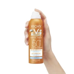 Vichy Ideal Soleil Spray Solare Anti-Sabbia Per Bambini 50+ 200ml