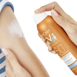 Vichy Ideal Soleil Spray Solare Anti-Sabbia Per Bambini 50+ 200ml
