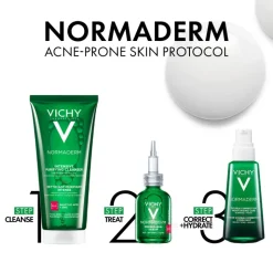 Vichy Normaderm Phytosolution Gel Detergente Seboregolatore Pelle Grassa 200ml