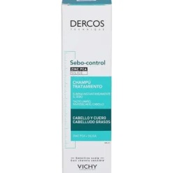Vichy Oil Control Shampoo Sebo Regolatore Capelli Grassi 200ml