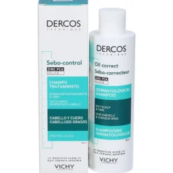 Vichy Oil Control Shampoo Sebo Regolatore Capelli Grassi 200ml