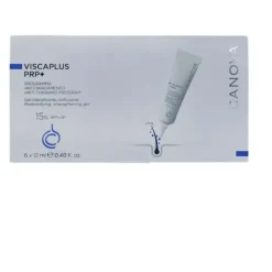 Viscaplus PRP+ per Caduta dei Capelli Confezione da 6 Tubi da 12 ml ciascuno