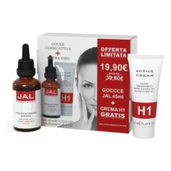 Vital Plus Jal Gocce Dermoattive antirughe con crema H1 omaggio per idratazione viso 45ml + 40ml