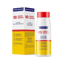 Vitamindermina Polvere Erbe Officinali Dermopurificante per Sudorazione Mani e Piedi 100g