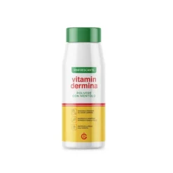 Vitamindermina Polvere Mentolo Deodorante e Rinfrescante per la Pelle 100g