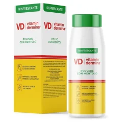 Vitamindermina Polvere Mentolo Rinfrescante e Deodorante 100 g